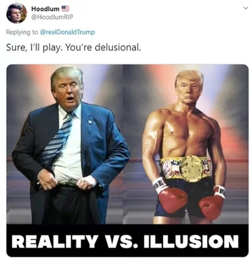 „Rzeczywistość kontra iluzja” 