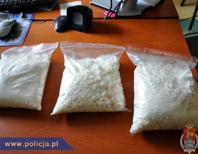 Miniatura: Warszawa: 3 kilogramy amfetaminy w rękach...