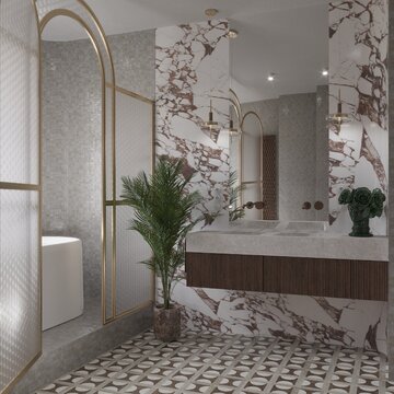 Łazienka jak w&nbsp;spa, projekt Interiorsy