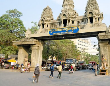 Miniatura: Wymiana ognia na granicy Tajlandii z...