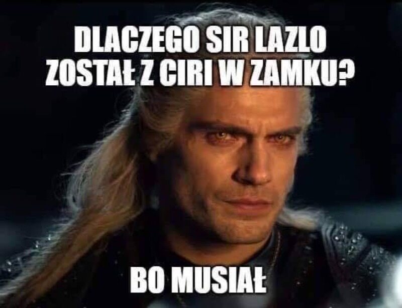 Mem z „Wiedźmina” 