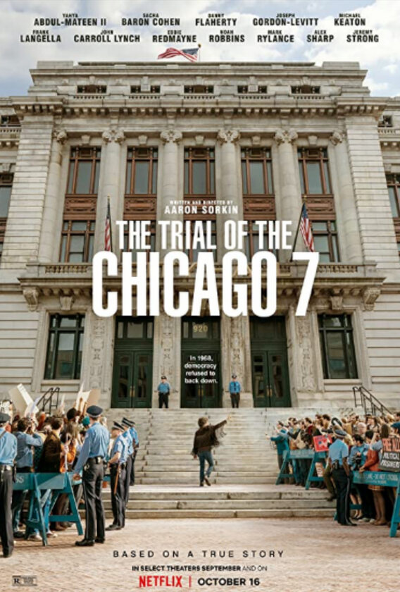 Kadr z filmu „Proces Siódemki z Chicago” (2020) 