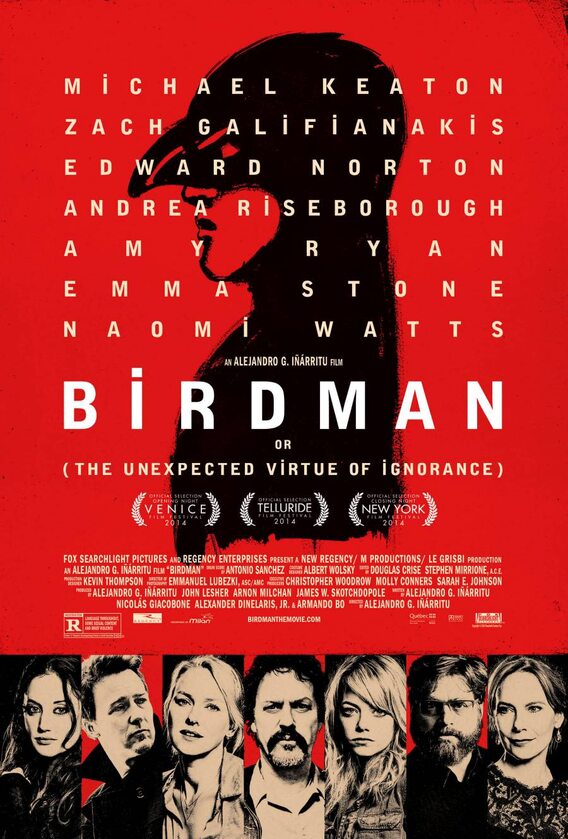 Birdman, reż. Alejandro González I&#241;árritu (fot. mat. prasowe)