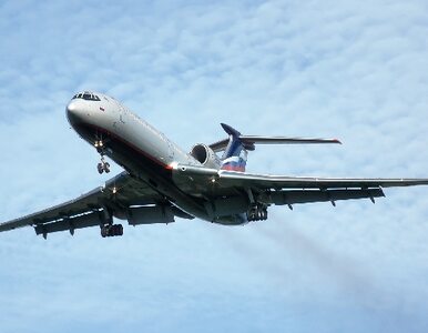 Miniatura: Rosja: awaria silnika Tu-154. Samolot...