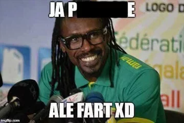 Mem po meczu Polski z Senegalem 