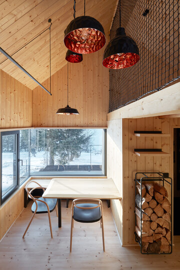 G&oacute;rska chatka Černa Voda, projekt Studio ADR