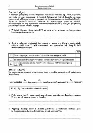 Matura 2013. Zobacz arkusze egzaminacyjne z biologii - poziom rozszerzony (fot.CKE)