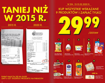 Screen z&nbsp;gazetki &bdquo;Biedronki&rdquo;