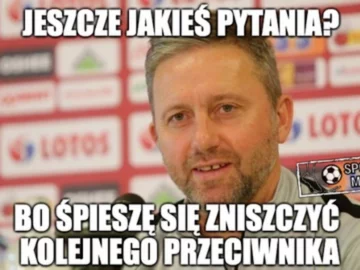 Mem po meczu Polski z Finlandią 