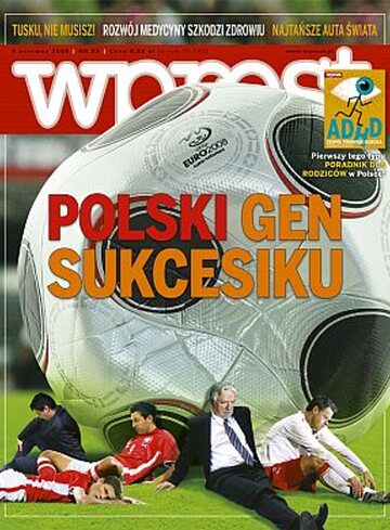 Okładka tygodnika Wprost nr 23/2008 (1328)