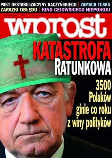 Okładka tygodnika Wprost nr 6/2006 (1209)