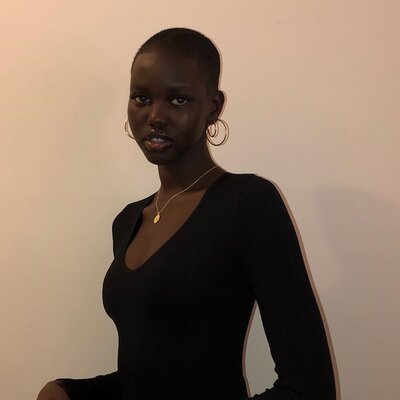 Miniatura: Adut Akech na Instagramie. Zobaczcie, jak...