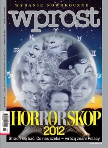 Okładka tygodnika Wprost nr 1/2012 (1507)