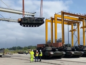 Pierwsze Abramsy już w&nbsp;Szczecinie. „Dotrzymujemy słowa"