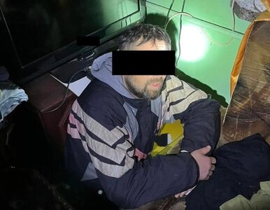 Miniatura: Mężczyzna ukrywał się w lesie przez pół...