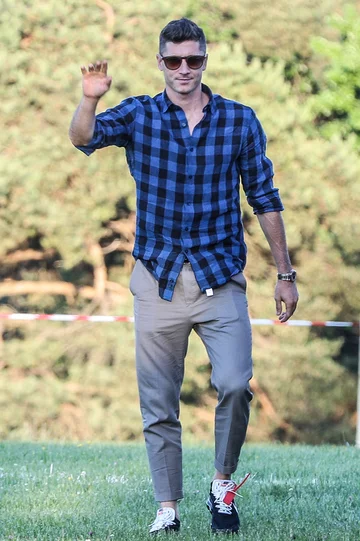 Polscy piłkarze dotarli do Arłamowa 