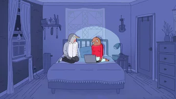 Kadr z serialu „Tuca i Bertie” 