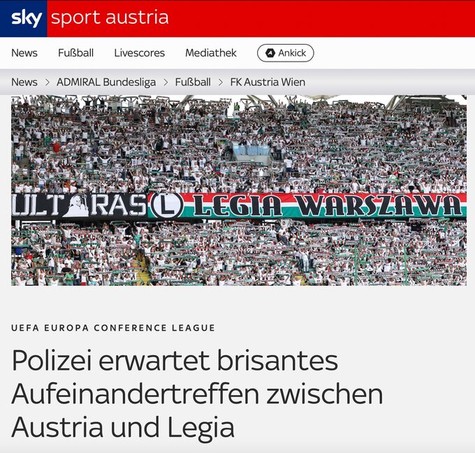 Tekst ze strony Sky Sport Austria