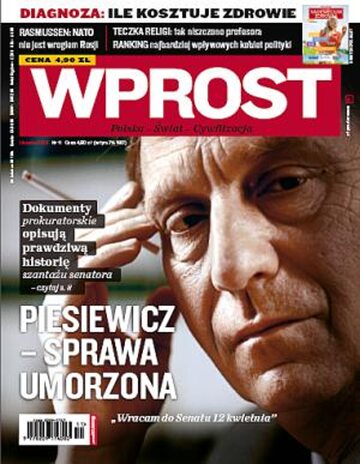 Okładka tygodnika Wprost nr 11/2010 (1415)