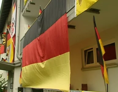 Miniatura: To się nazywa patriotyzm. Niemiecki kibic...