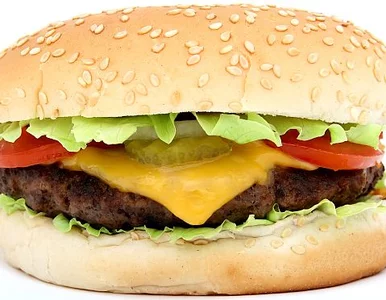 Miniatura: Bo hamburger był za mały