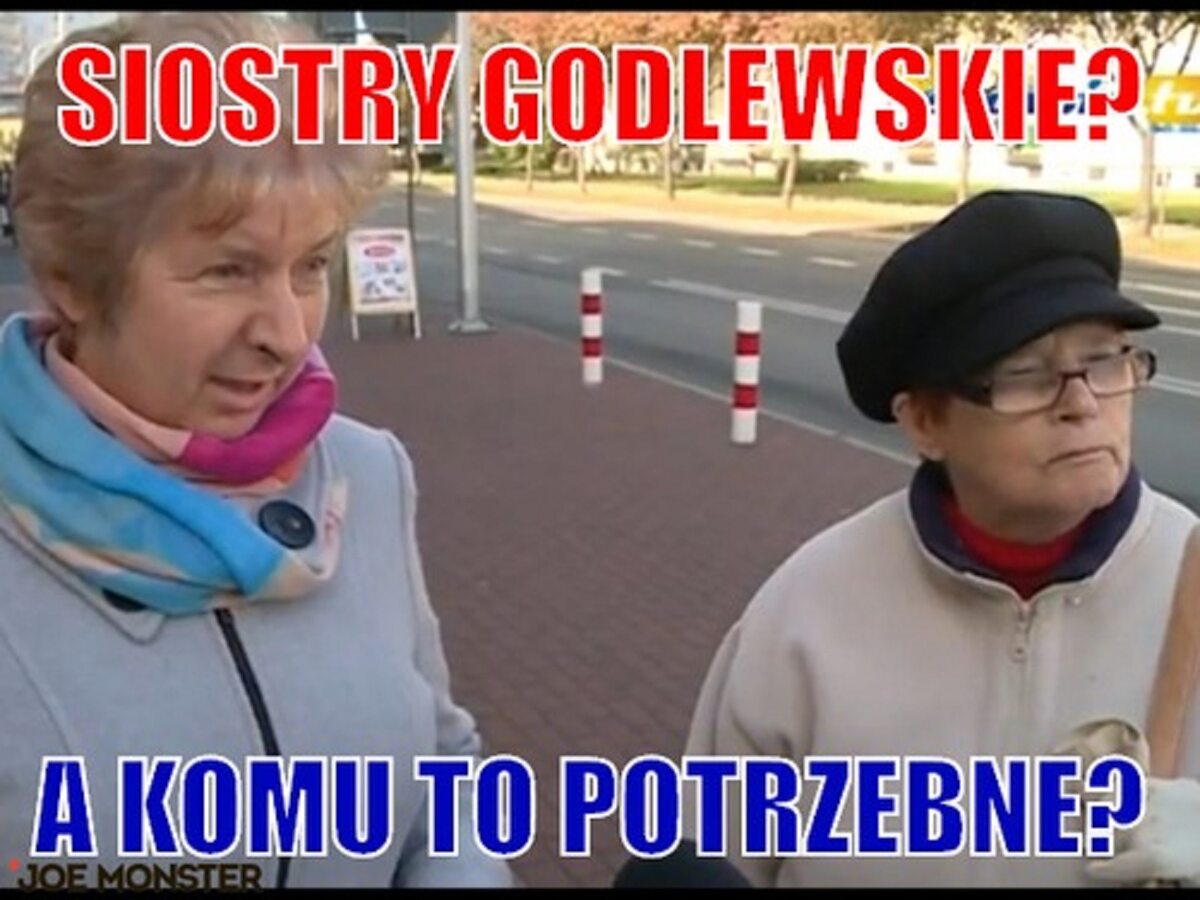 Mem z siostrami Godlewskimi 