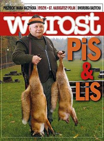 Okładka tygodnika Wprost nr 31/2007 (1284)