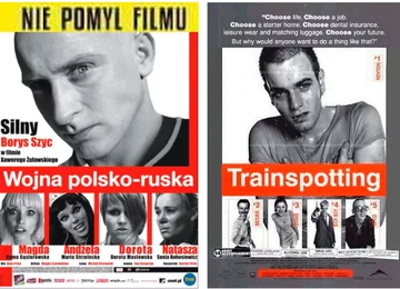 Mem zainspirowany plakatem do filmu "Dywizjon 303" 