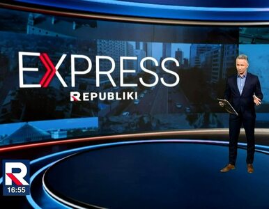 Miniatura: W „Teleexpressie” TV Republika wbito...