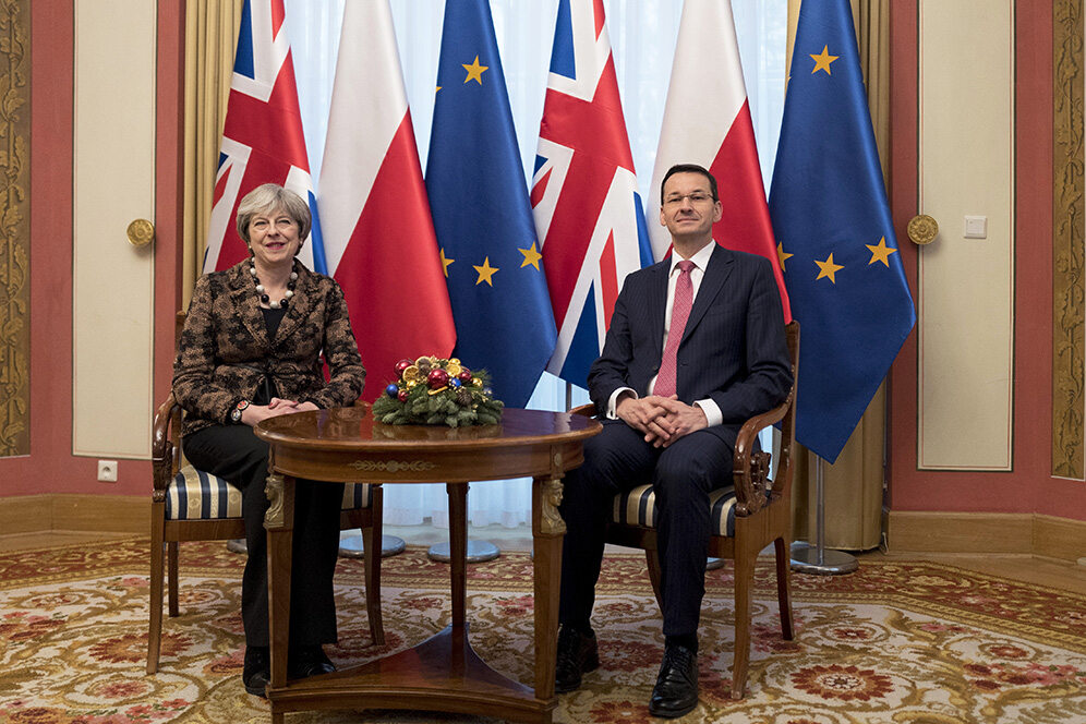 Theresa May spotkała się z Mateuszem Morawieckim 