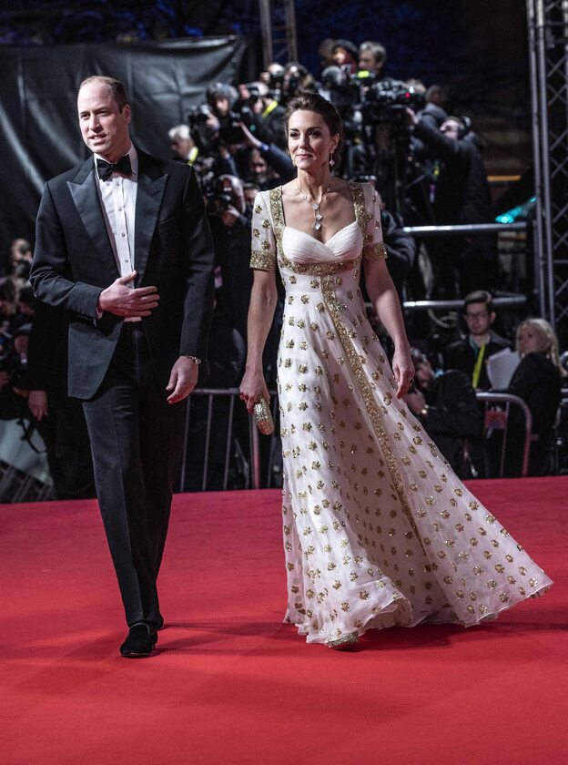 Księżna Kate i książę William na gali BAFTA 