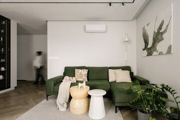 Nowoczesne mieszkanie dla&nbsp;młodej pary w&nbsp;Krakowie, projekt Karolina Michałkiewicz-Kasina, założycielka pracowni Lum&egrave; design studio