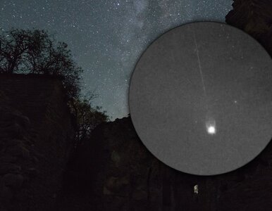 Miniatura: Nocny spektakl nad Polską. Ogniste kule...