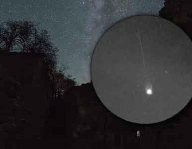 Miniatura: Nocny spektakl nad Polską. Ogniste kule...