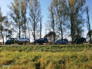 Skład holowanych pojazdów 