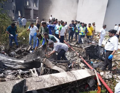 Miniatura: Katastrofa lotnicza w Indiach. Tragiczne...