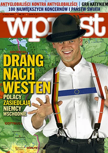 Okładka tygodnika Wprost nr 19/2004 (1119)