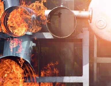 Miniatura: Eksplozje pod Wilnem. Osiem wagonów z...