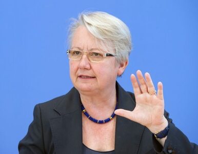 Miniatura: Niemiecka minister "zapomniała" zaznaczyć...