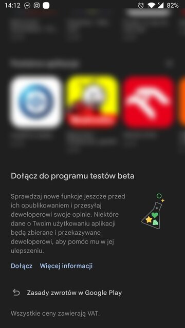 Uruchomienie wersji testowej aplikacji w&nbsp;Sklepie Play