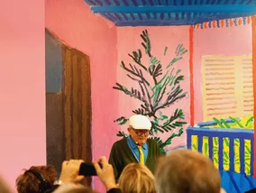 Miniatura: Nie żyje David Hockney. Nie tylko malował...