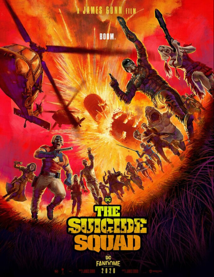 Plakat do filmu „The Suicide Squad” (2021)