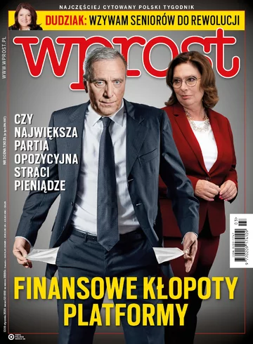 Okładka tygodnika Wprost nr 3/2020 (1919)