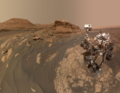 Miniatura: Selfie z Marsa. Łazik Curiosity...