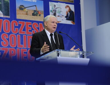 Miniatura: Kaczyński: podszedłem do Ziobry, a on milczał