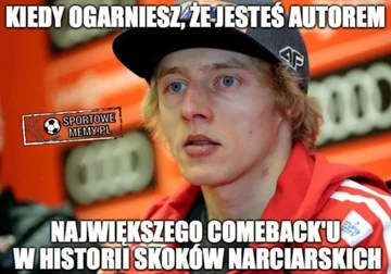 Mem związany ze skokami narciarskimi 