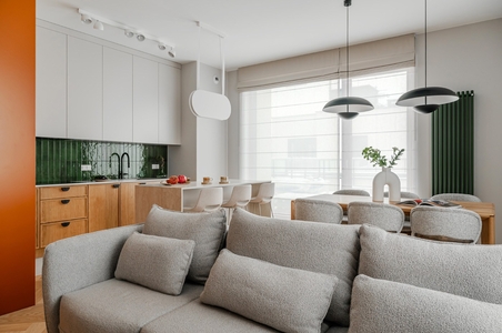 Miniatura: Nowoczesne mieszkanie gotowe do zamieszkania