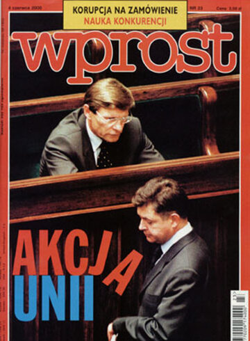 Okładka tygodnika Wprost nr 23/2000 (914)