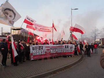 Uczestnicy Marszu Niepodległości w Warszawie 