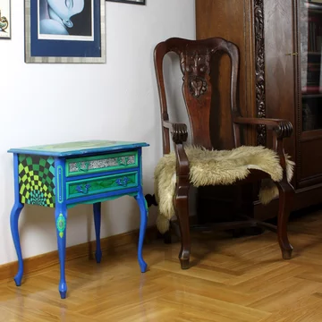 Komoda Podwodny Świat autorstwa Luizy Poredy / ArtPoPo.pl